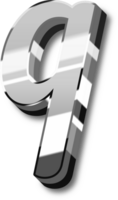 Silver Alphabet Letter and Number png