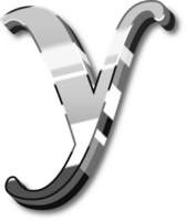 Silver Alphabet Letter and Number png