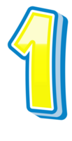 dessin animé thème alphabet lettre et nombre png