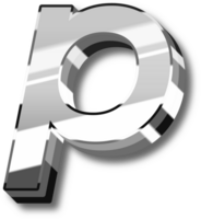 elegante argento alfabeto lettere e numeri png