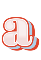 3d Karikatur Alphabet Brief und Nummer png