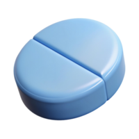 3d icon of tablet, drug, pill png