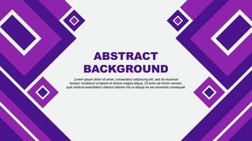 Abstract Purple Background Design Template. Abstract Banner Wallpaper Illustration. Purple Cartoon vector