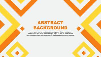 Abstract Yellow Background Design Template. Abstract Banner Wallpaper Illustration. Yellow Template vector