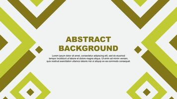 Abstract Lime Green Background Design Template. Abstract Banner Wallpaper Illustration. Lime Green Template vector