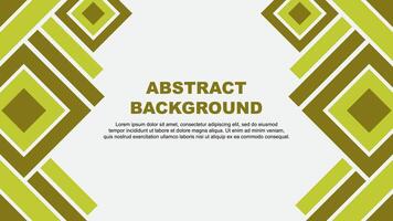 Abstract Lime Green Background Design Template. Abstract Banner Wallpaper Illustration. Lime Green vector