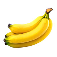 bananes sur transparent Contexte png