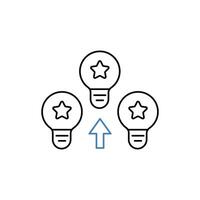 originality concept line icon. Simple element illustration. originality concept outline symbol design. vector