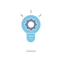 innovación concepto línea icono. sencillo elemento ilustración. innovación concepto contorno símbolo diseño. vector