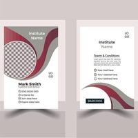 Professional And Smart ID Card Design vector