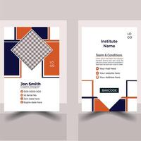 Professional And Smart ID Card Design vector