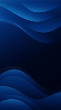 Vertical abstract background adorned with gradient waves in varying shades of blue, offering a stunning backdrop for website backgrounds, flyers, posters, and social media posts vector