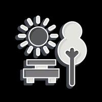 Icon Park. related to Navigation symbol. glossy style. simple design illustration vector