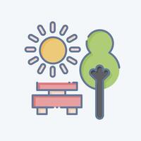 Icon Park. related to Navigation symbol. doodle style. simple design illustration vector