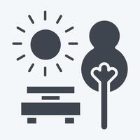 Icon Park. related to Navigation symbol. glyph style. simple design illustration vector