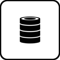 Storage data icon symbol image for database illustration vector