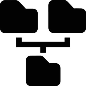 almacenamiento datos icono símbolo imagen para base de datos ilustración vector