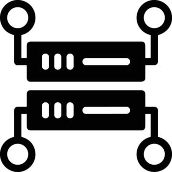 Storage data icon symbol image for database illustration vector