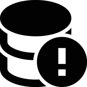 Storage data icon symbol image for database illustration vector