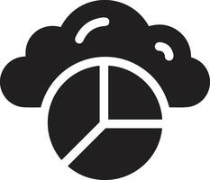 Storage data icon symbol image for database illustration vector