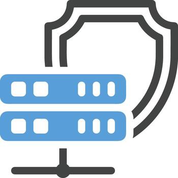 Storage data icon symbol image for database illustration vector