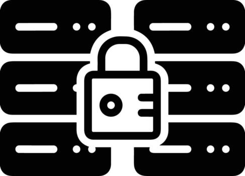 Storage data icon symbol image for database illustration vector