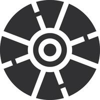 Storage data icon symbol image for database illustration vector