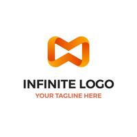 infinito lazo logo vector