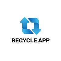 Recycle Transfer Exchange Swap Arrow Logo vector