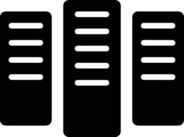 Storage data icon symbol image for database illustration vector