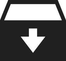 Storage data icon symbol image for database illustration vector