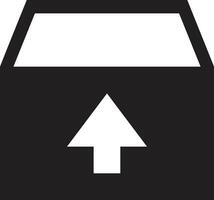 Storage data icon symbol image for database illustration vector