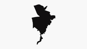 animated of the map of Breda in the Netherlands video