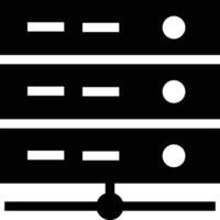 Storage data icon symbol image for database illustration vector
