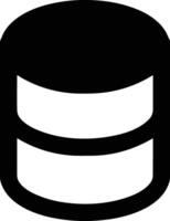 Storage data icon symbol image for database illustration vector