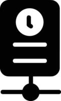 Storage data icon symbol image for database illustration vector