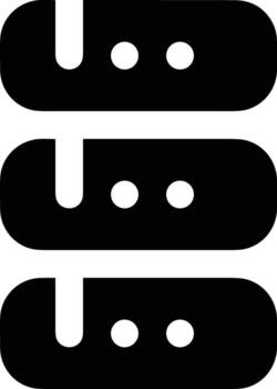 Storage data icon symbol image for database illustration vector