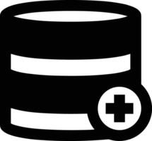 Storage data icon symbol image for database illustration vector