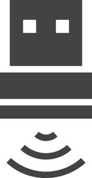 almacenamiento datos icono símbolo imagen para base de datos ilustración vector