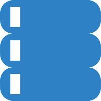 Storage data icon symbol image for database illustration vector