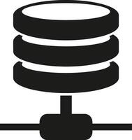 Storage data icon symbol image for database illustration vector