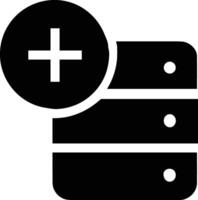 Storage data icon symbol image for database illustration vector