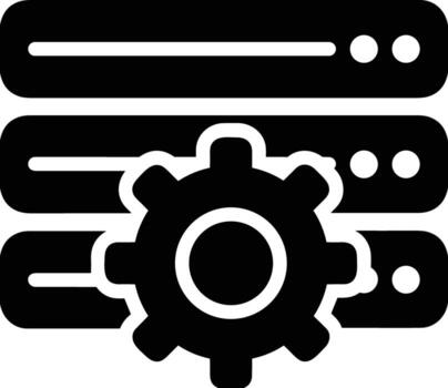 Storage data icon symbol image for database illustration vector