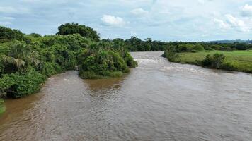 Aerial image of the apore river photo