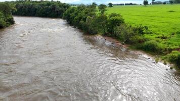 Aerial image of the apore river photo