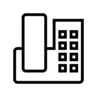 phone line icon vector