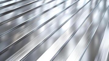 Shiny Metal Stripes Abstract Background photo