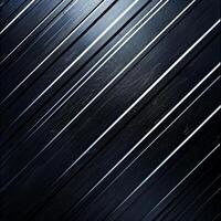 Diagonal Black Metallic Stripes photo
