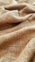 Burlap Texture Close Up photo