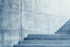 Concrete Staircase Minimalistic Design photo